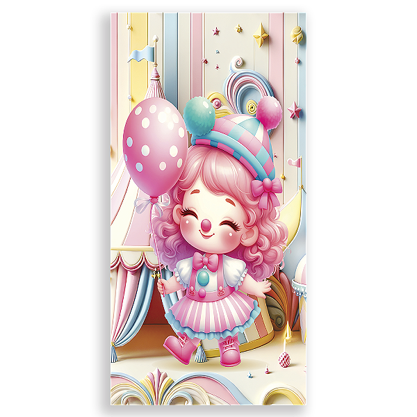 Faixa Lateral Sublimado 3D - Circo