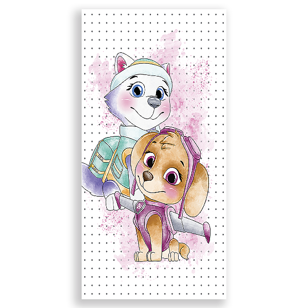 Faixa Lateral Sublimado 3D - Patrulha Canina