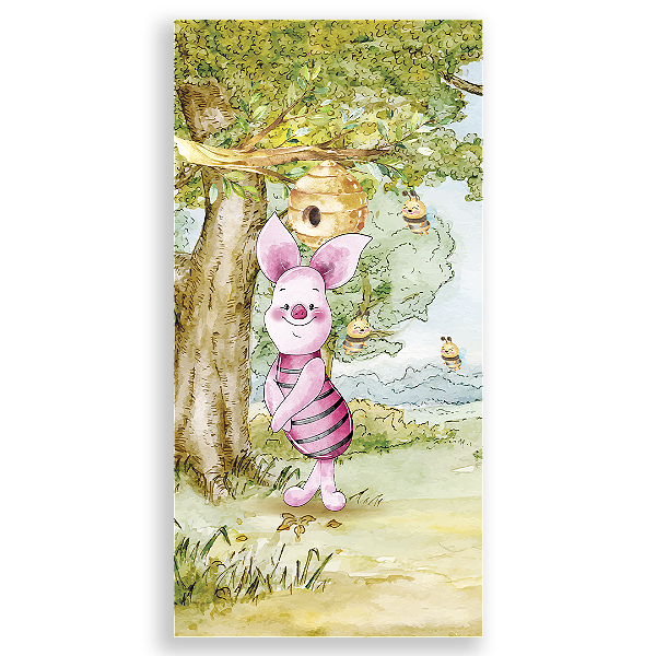 Faixa Lateral Sublimado 3D - Ursinho Pooh