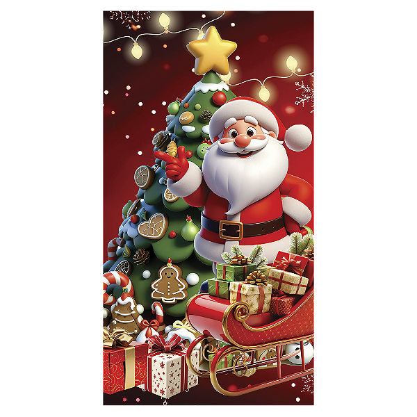 Faixa Lateral Sublimado 3D - Natal