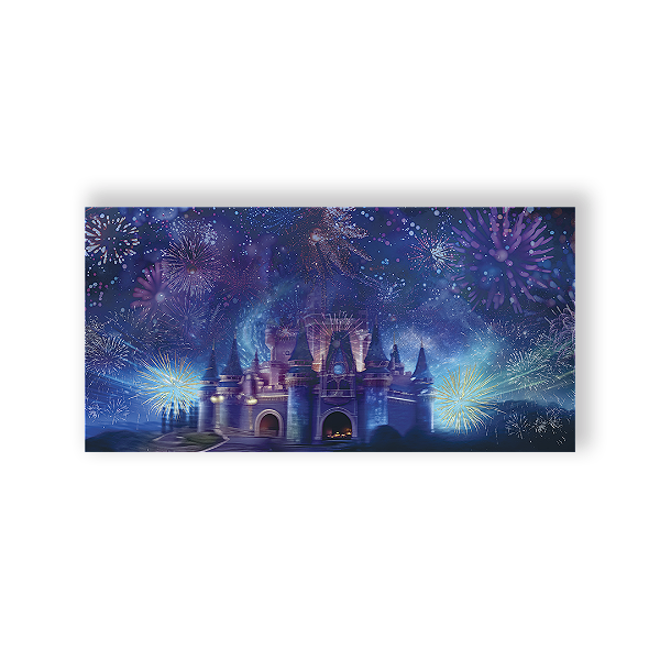 Painel Retangular Sublimado 3D - Castelo