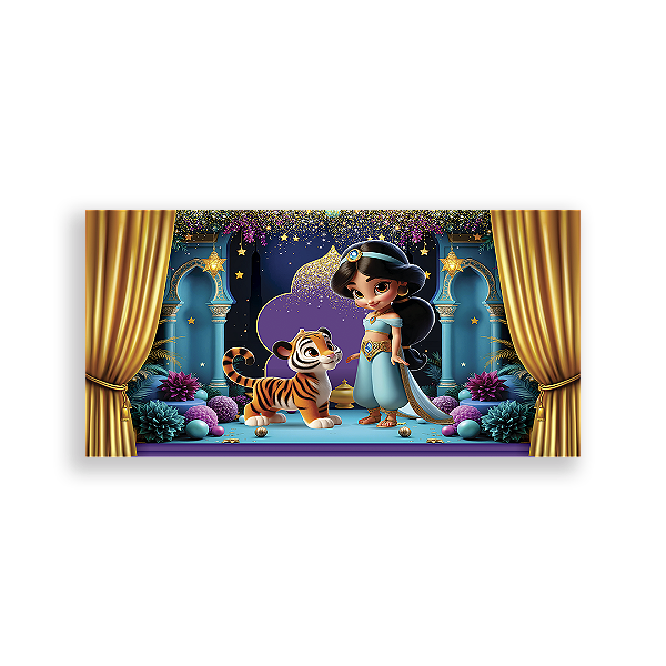 Painel Retangular Sublimado 3D - Jasmine