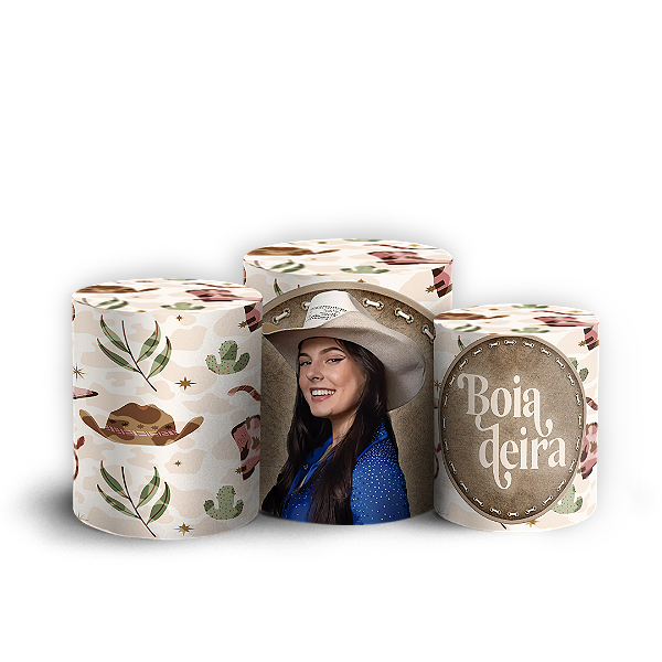 Trio Cilindro Sublimado - Ana Castela Boiadeira