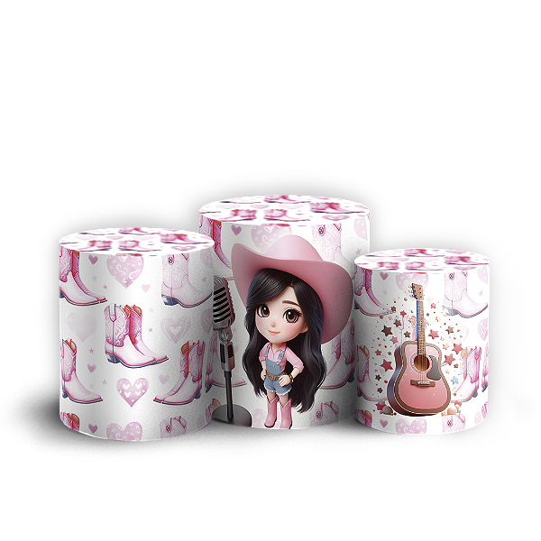 Trio Cilindro Sublimado - Ana Castela Boiadeira