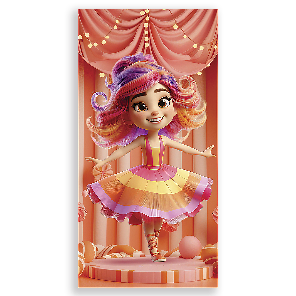 Faixa Lateral Sublimado - Circo