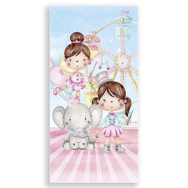 Faixa Lateral Sublimado - Circo