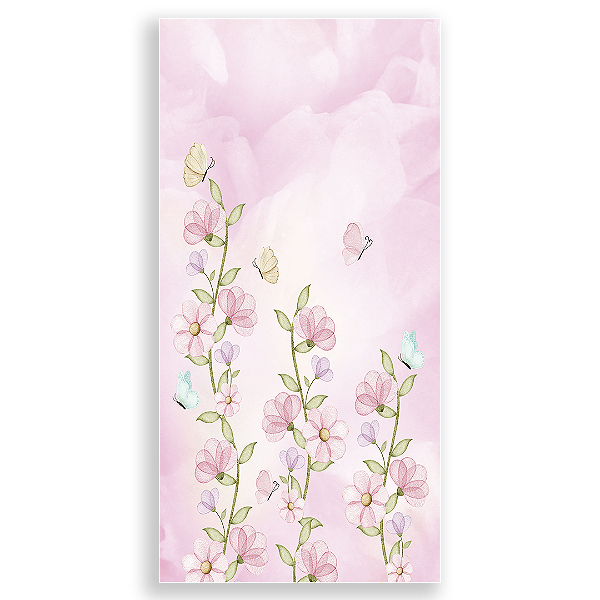 Faixa Lateral Sublimado - Floral