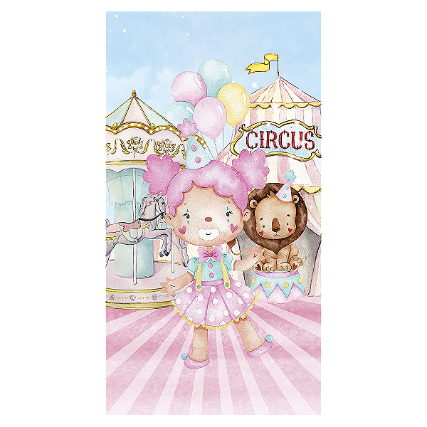 Faixa Lateral Sublimado - Circo