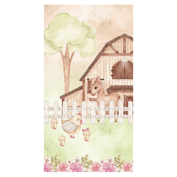 Faixa Lateral Sublimado - Fazendinha