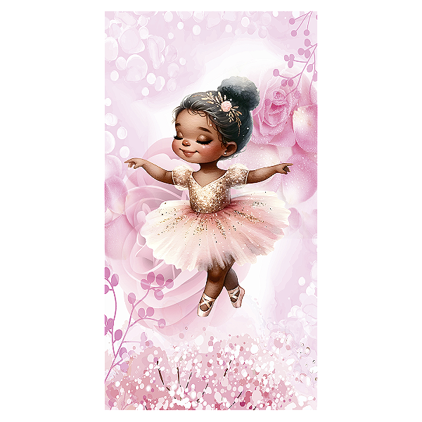 Faixa Lateral Sublimado - Bailarina