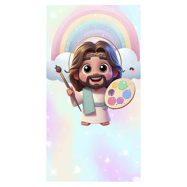 Faixa Lateral Sublimado - Jesus Pintor