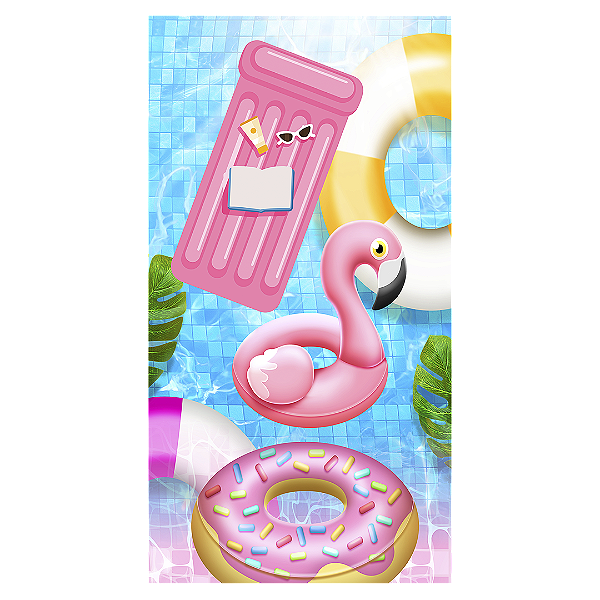 Faixa Lateral Sublimado - Pool Party