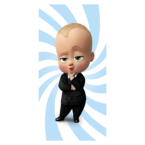 Faixa Lateral Sublimado - Poderoso Chefinho