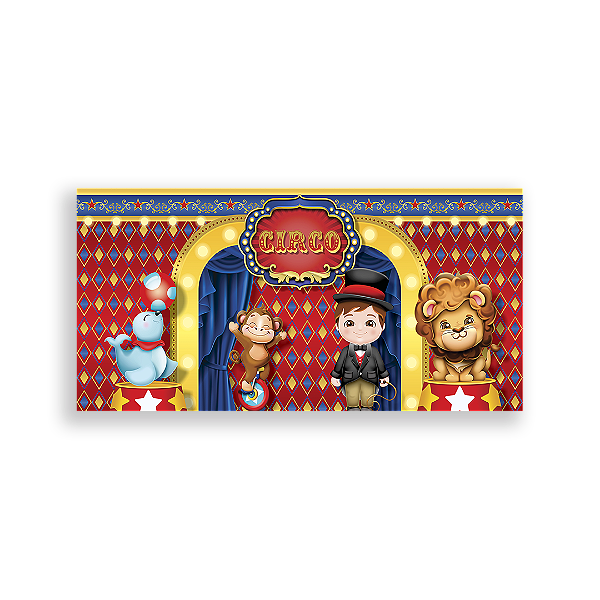 Painel Retangular Sublimado - Circo