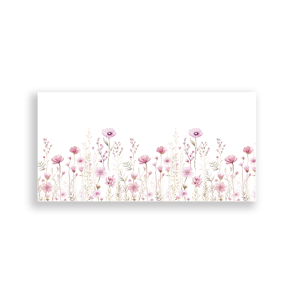 Painel Retangular Sublimado - Floral