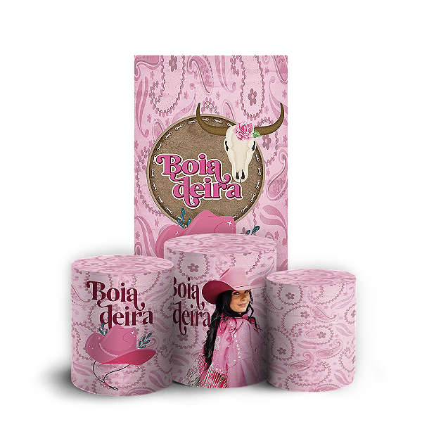 Faixa Lateral e Trio Cilindro Sublimado - Ana Castela Boiadeira