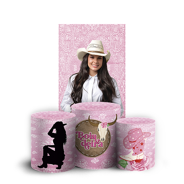 Faixa Lateral e Trio Cilindro Sublimado - Ana Castela Boiadeira