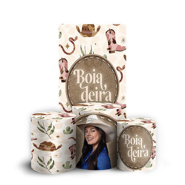 Faixa Lateral e Trio Cilindro Sublimado - Ana Castela Boiadeira