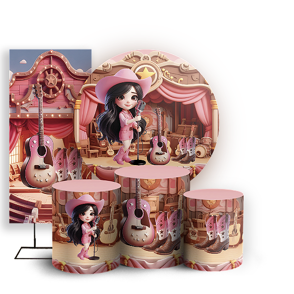 KIT Redondo Trio e Faixa Sublimado - Ana-Castela-Boiadeira-1