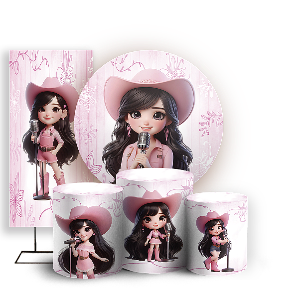 KIT Redondo Trio e Faixa Sublimado - Ana-Castela-Boiadeira-1