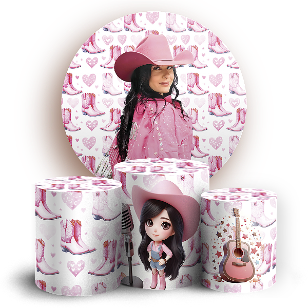 KIT Redondo e Trio Sublimado - Ana Castela Boiadeira