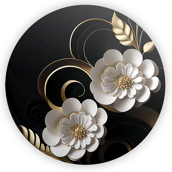 Painel de Mesa Sublimado 3D - Floral