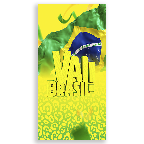 Faixa Lateral Sublimado - Copa Brasil