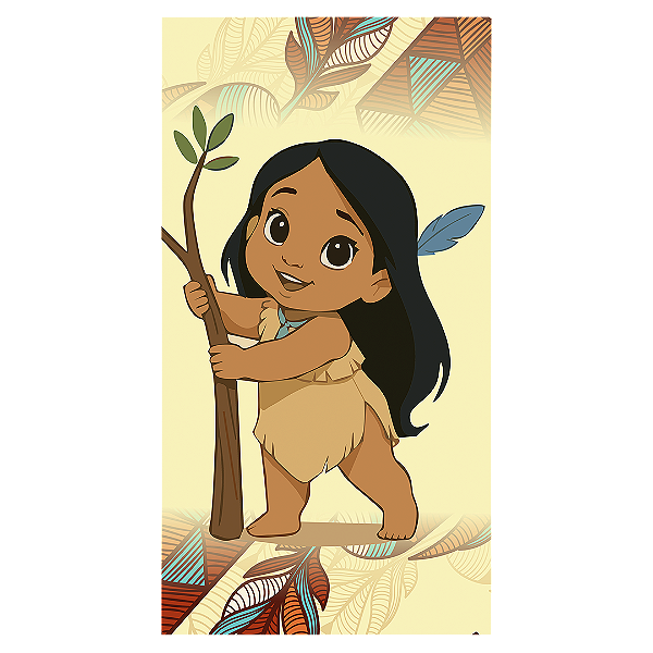 Faixa Lateral Sublimado - Pocahondas Baby