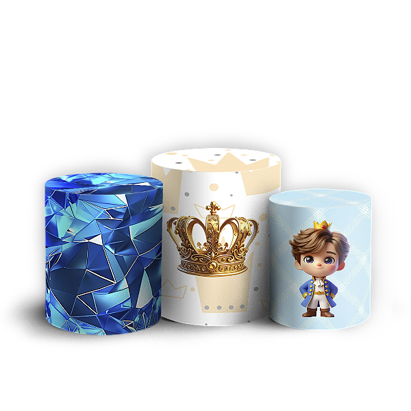 Trio Cilindro Sublimado - Pequeno Principe