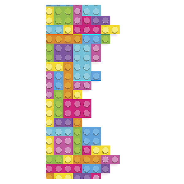 Faixa Lateral Sublimado - Lego