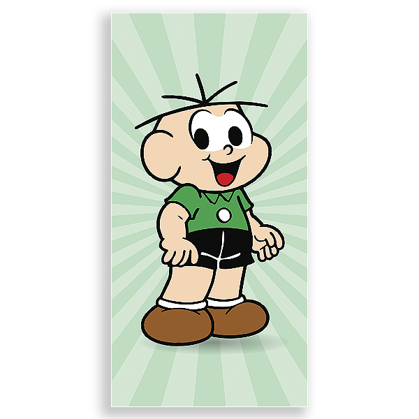 Faixa Lateral Sublimado - Cebolinha Turma Da Monica