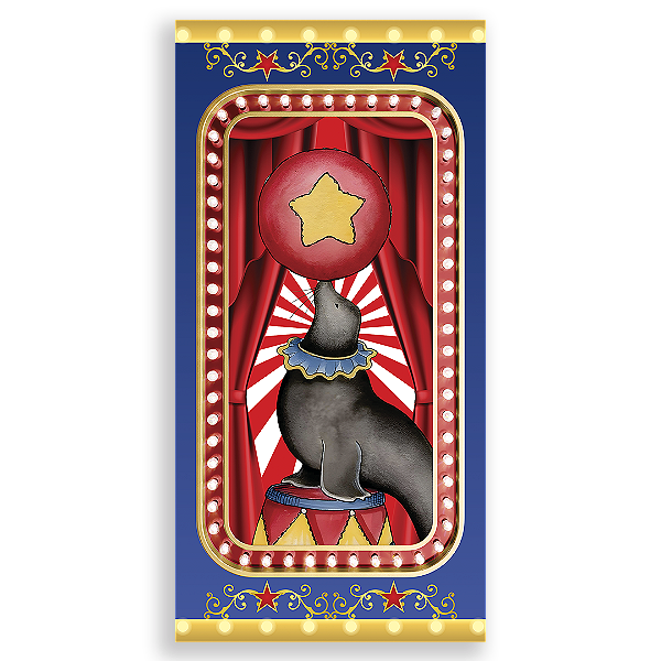 Faixa Lateral Sublimado - Circo