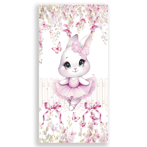 Faixa Lateral Sublimado - Coelho Bailarina