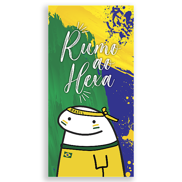 Faixa Lateral Sublimado - Copa Do Mundo Brasil