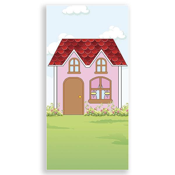 Faixa Lateral Sublimado - Fundo Casa