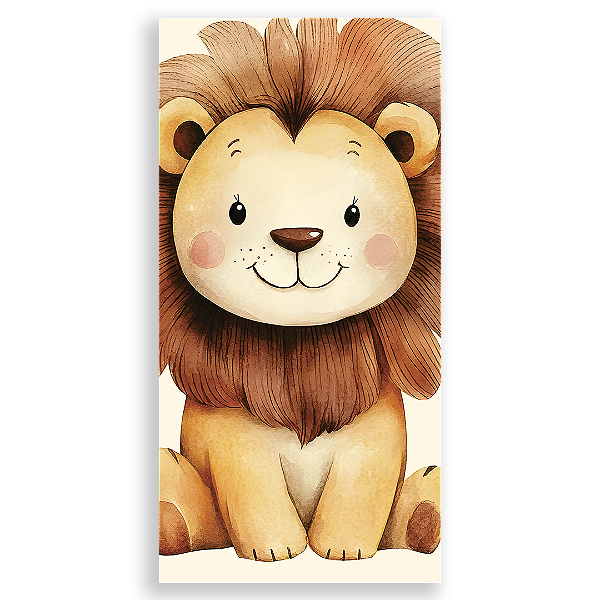 Faixa Lateral Sublimado - Fundo Leão