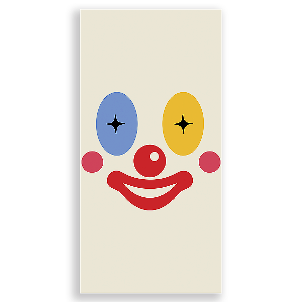 Faixa Lateral Sublimado - Fundo Palhaço