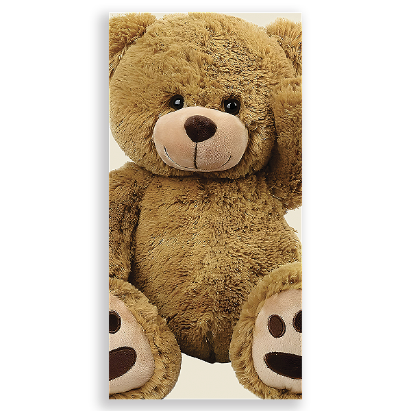 Faixa Lateral Sublimado - Fundo Ursinho