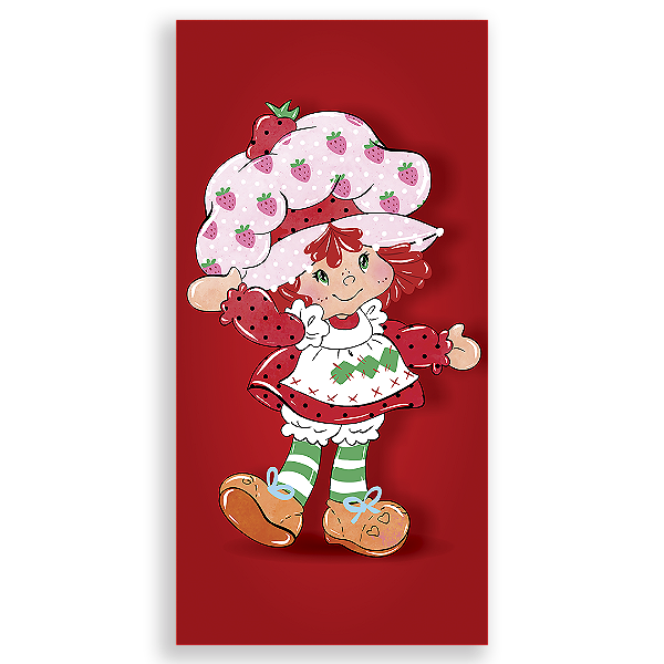 Faixa Lateral Sublimado - Moranguinho