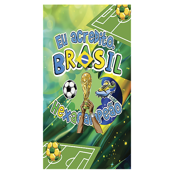 Faixa Lateral Sublimado - Copa Do Mundo