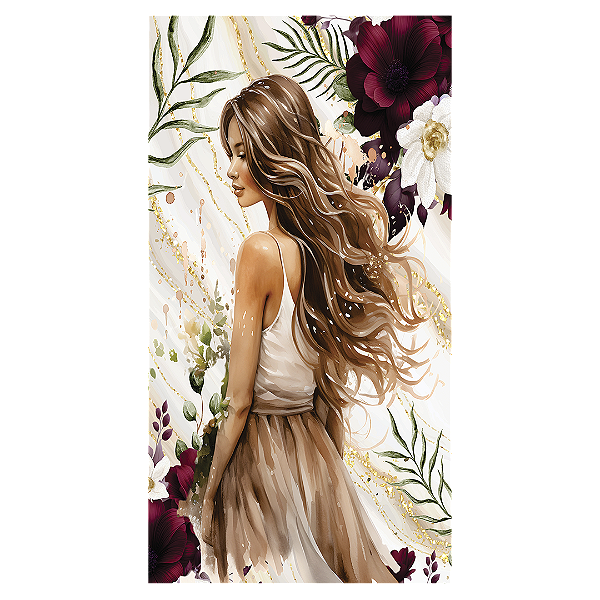 Faixa Lateral Sublimado - Dia Da Mulher