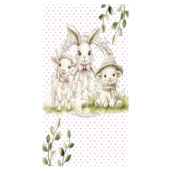 Faixa Lateral Sublimado - Pascoa