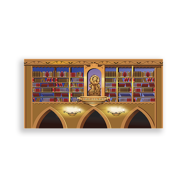 Painel Retangular Sublimado - Bela E A Fera