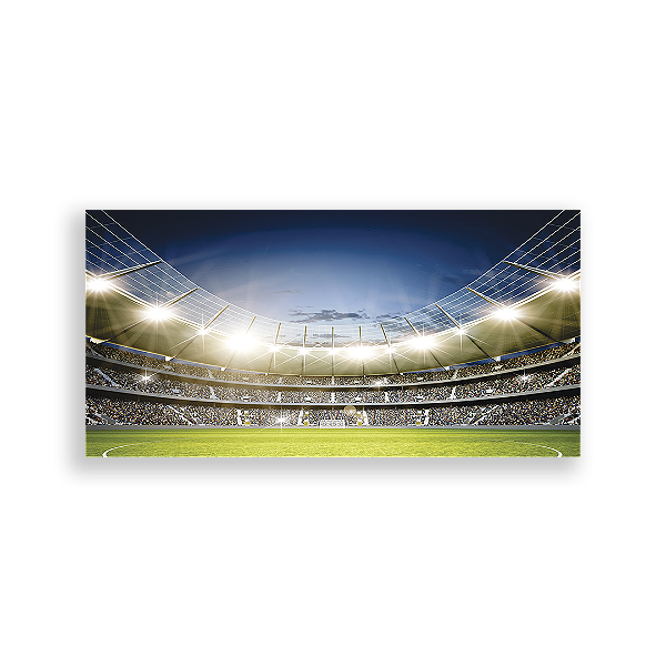 Painel Retangular Sublimado - Futebol