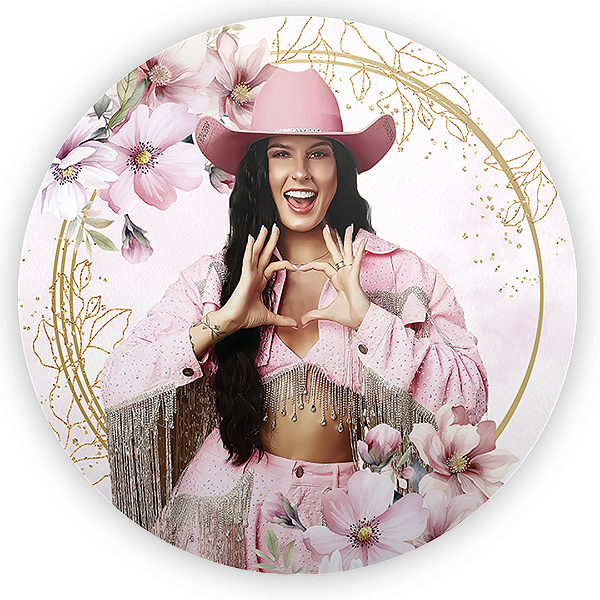 Mini Painel Sublimado - Boiadeira