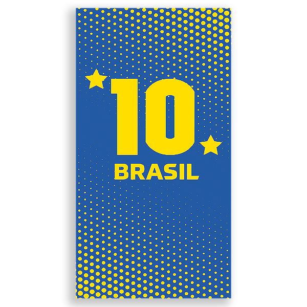 Faixa Lateral Sublimado - Copa do Mundo