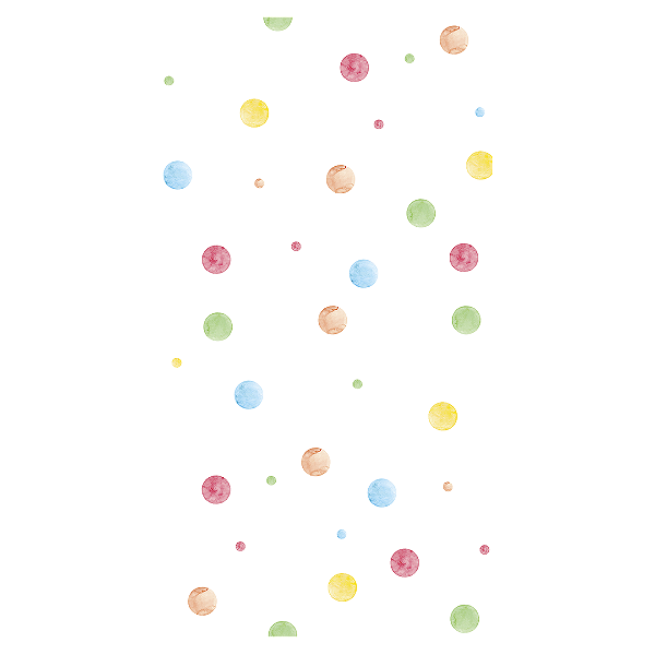 Faixa Lateral Sublimado - Bolinhas