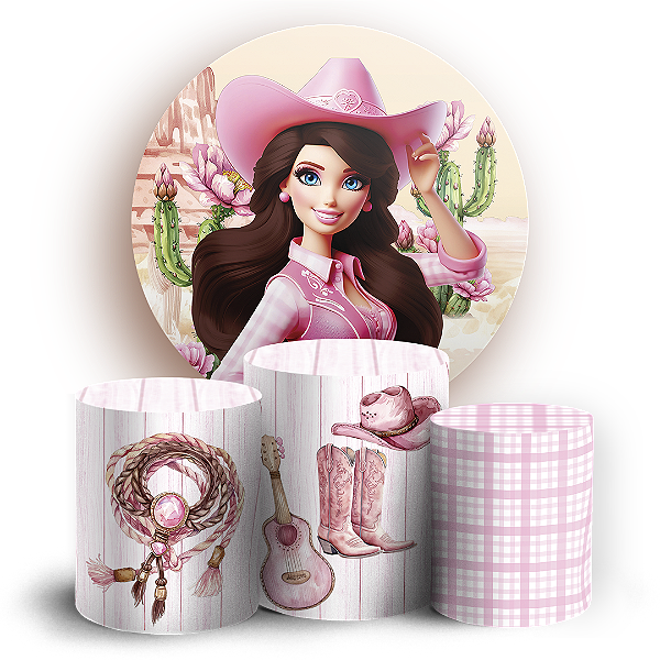 KIT Redondo e Trio Sublimado - Boiadeira