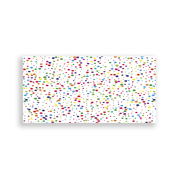Painel Retangular Sublimado - Bolinhas