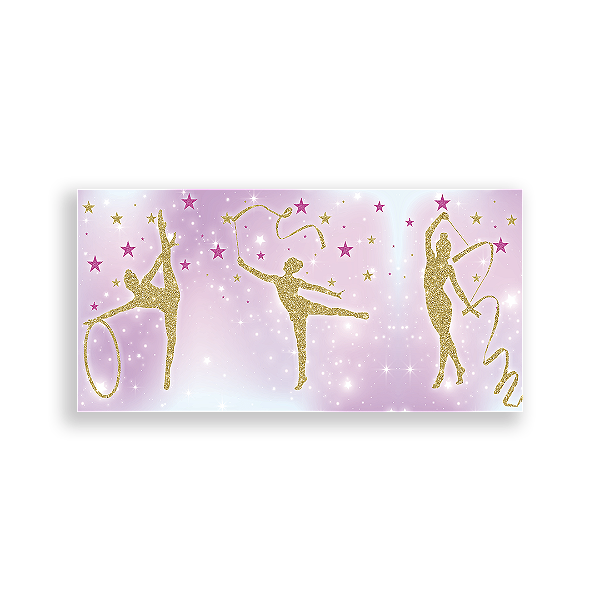 Painel Retangular Sublimado - Ginástica